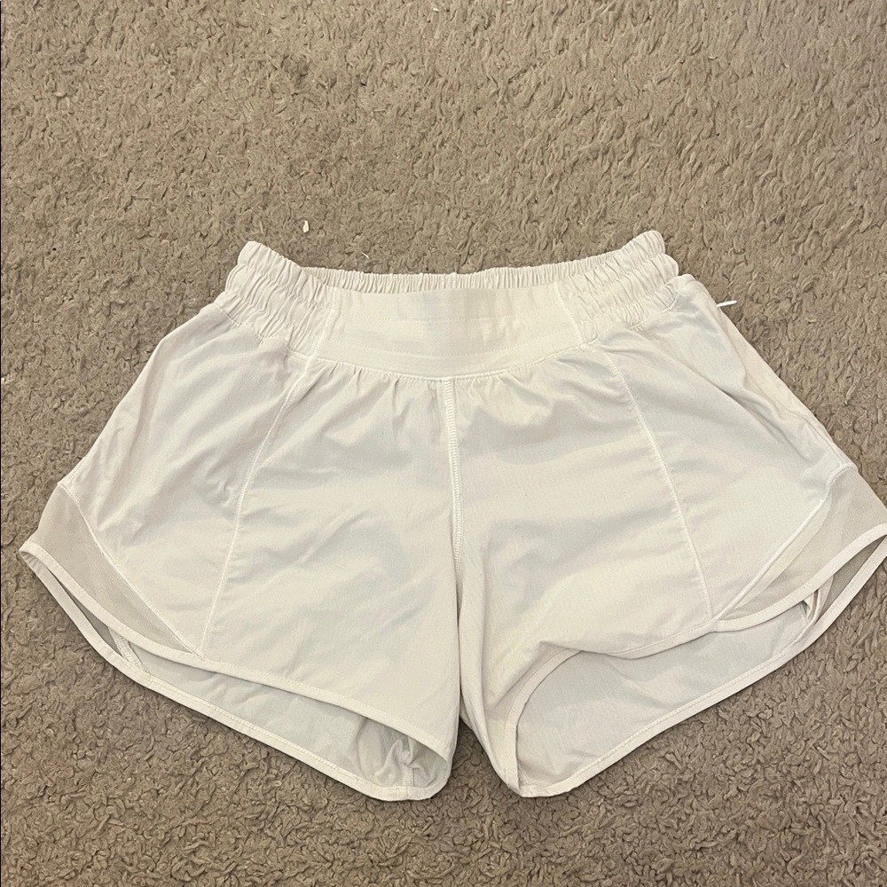 lululemon athletica White Athletic Shorts